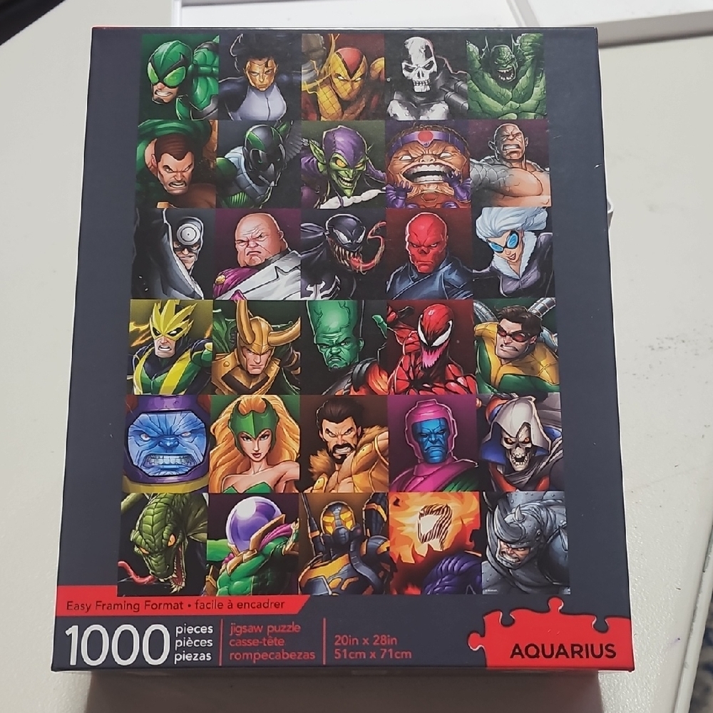 Aquarius Marvel Superhero Jigsaw Puzzle - 1000 Pieces